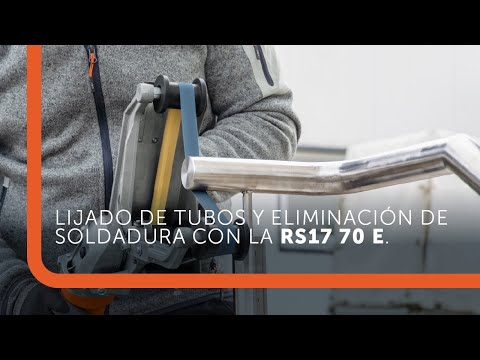 FEIN RS 17-70 E 1700W Pipe Sander - For Stainless Steel Pipes & Bends up to 80mm, Variable Speed