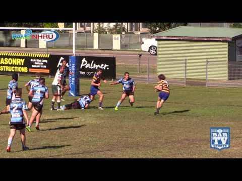 2017 NHRU Round 13 Colts Highlights - Nelson Bay Gropers Vs Hamilton Hawks