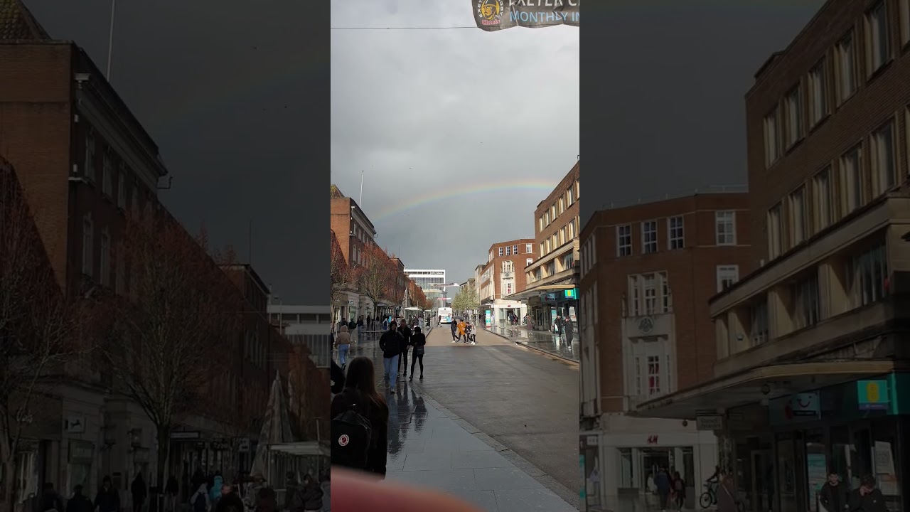 Exeter High Street Rainbow