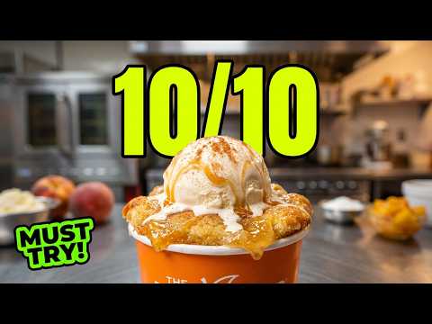 Peach Cobbler Menu