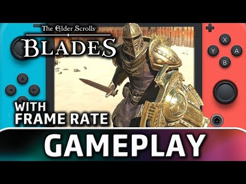 The Elder Scrolls: Blades | Nintendo Switch Gameplay & Frame Rate - YouTube