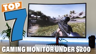 Best Gaming Monitors Under $200: Top Picks for 2025