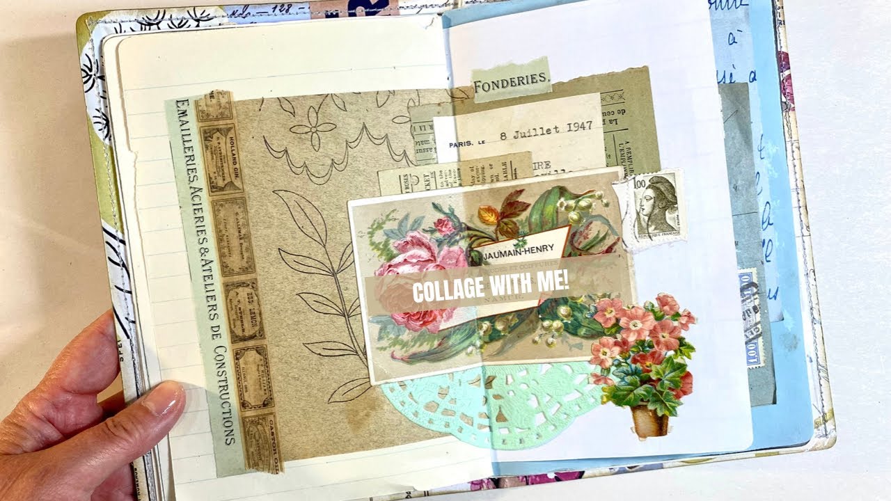 Vintage Collage - Monochromatic Backgrounds