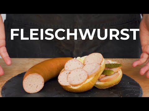 Fleischwurst selber machen - einfach, schnell & mega lecker