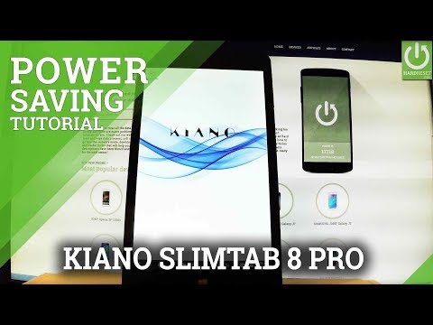Battery Saver Mode in KIANO SlimTab 8 Pro MS - Save Battery