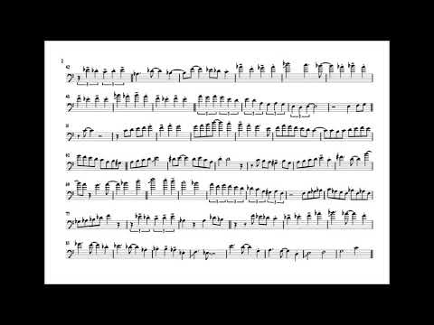 Marshall Gilkes 'My Shining Hour' Trombone Solo Transcription