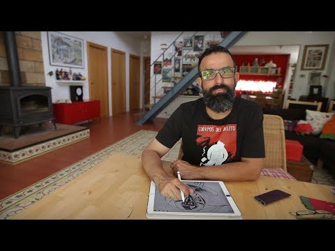 HDL Sergio García, un dibujante en continua renovación para contar historias a través de la imagen