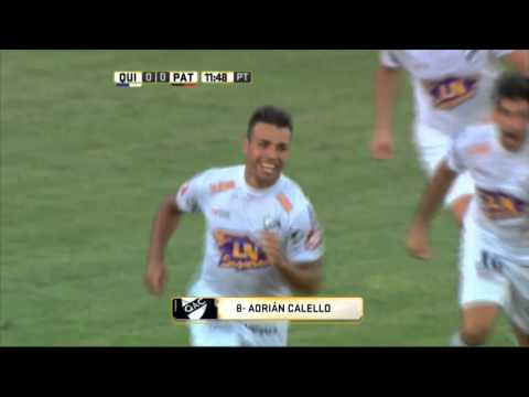 Gol de Calello. Quilmes 1 Patronato 0. Fecha 4. Primera División 2016