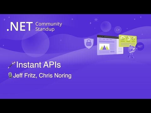 ASP.NET Community Standup - Instant APIs