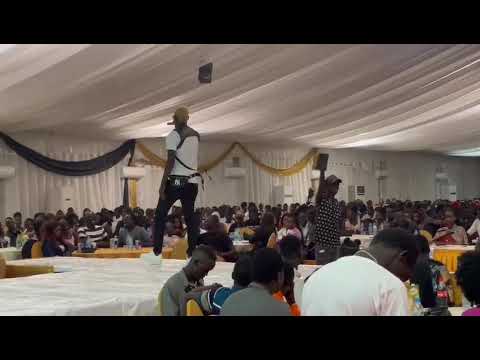 Lucky Mezzo's Performance during Miss/Mr Charity at Freedom Hall Juba