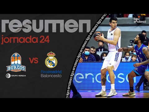 Herada San Pablo Burgos - Real Madrid (70-85) RESUMEN | Liga Endesa 2021-22