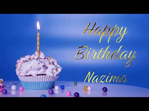 Happy Birthday Nazima