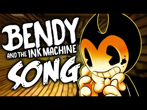 ▶️ BENDY AND THE INK MACHINE SONG ▶️ LYRIC VIDEO - Blood and Ink (NateWantstoBattle)