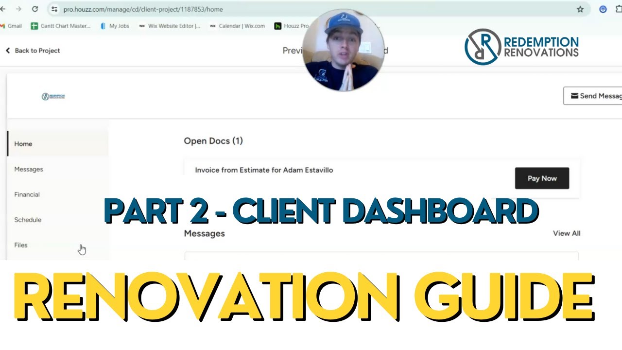 Part 2 Using The Client Dashboard