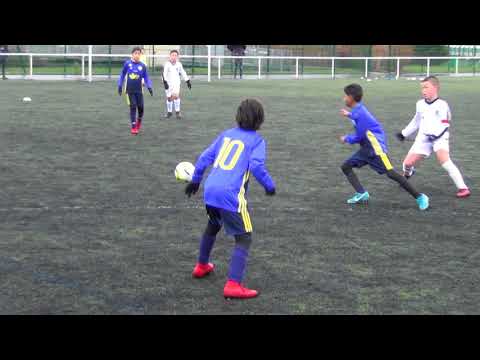 NOAH PERRIN : U10A USCL - PARIS FC 20/01/18  1ere MI-TPS