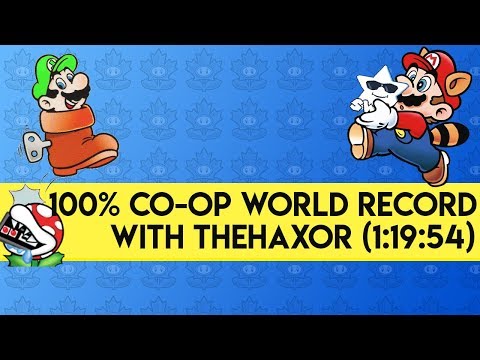 Super Mario Bros. 3 100% Co-op World Record with TheHaxor