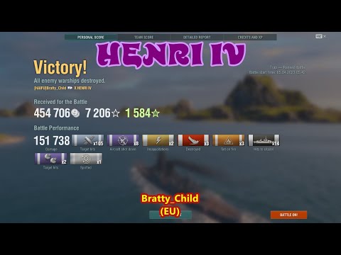 {Replay | 12.2}Tier 10 CA MN Henri IV by Bratty_Child(EU) - Solo CV pelt hunt in Ranked