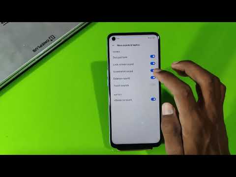 System Sound Setting in Realme GT 2 Pro , Realme GT 2 Pro Screen Touch Sound