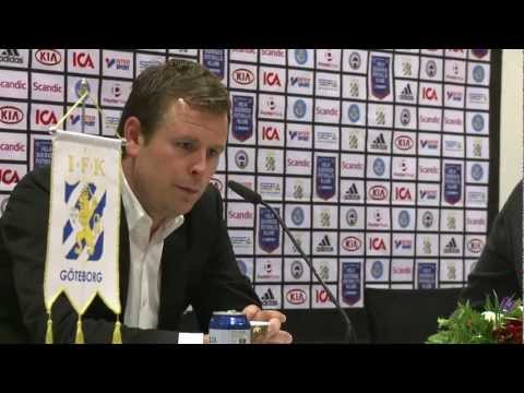 Presskonferensen efter IFK Göteborg - Elfsborg