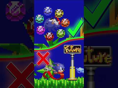 Sonic CD, but INSTANT TIME TRAVEL! ✨ Sonic CD Mods Shorts #sonicshorts