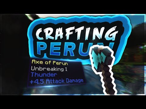 CRAFTING AXE OF PERUN FOR THE FIRST TIME (Hypixel UHC Highlights #12)