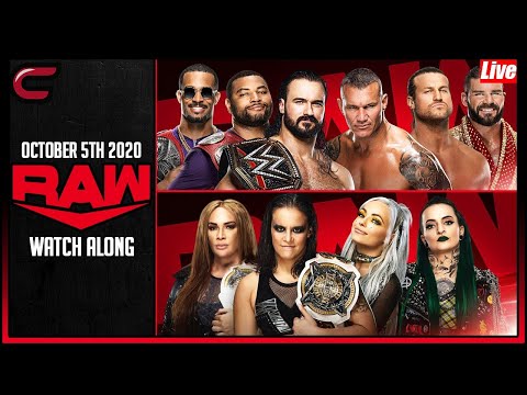 WWE RAW October 5th 2020 Live Stream: Conman167 Full Show Watch Along