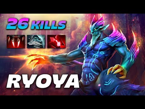 Ryoya Leshrac 26 Frags Ultra Nuker - Dota 2 Pro Gameplay