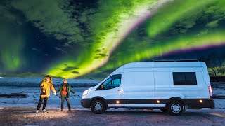 VAN LIFE EUROPE: Chasing The NORTHERN LIGHTS In The Arctic