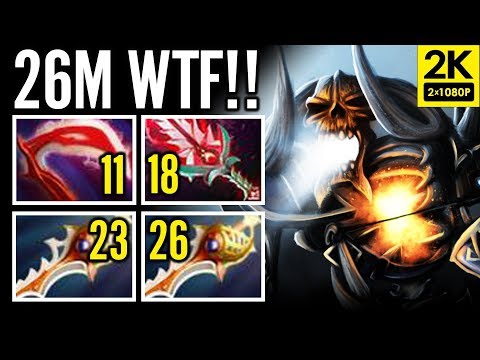 52 Kill WTF 26min X2 Divine Rapier Clinkz Carry by Moon Dota 2