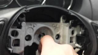 2014 mazda 6 clock spring removal (part 1)