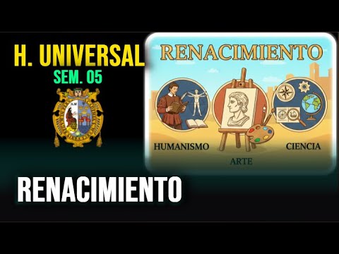RENACIMIENTO 📚 Historia Universal – Semana 05 – Pre San Marcos
