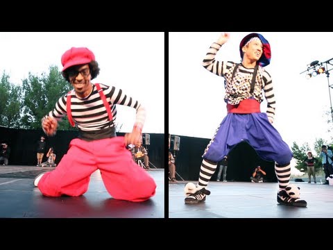 Top 4: FireLock vs Lil b | ATWL 2012 Locking Battle | Funk'd Up TV