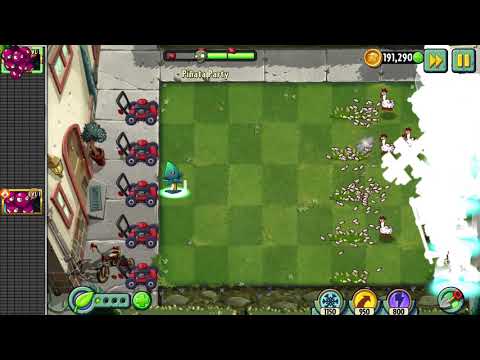 Plants vs Zombies 2 gameplay - Piñata Party - 11/8/2021