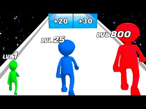 ScaleMan 3D - Colorful Gameplay Walkthrough