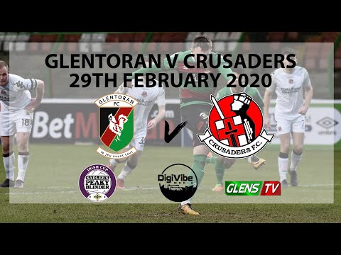 Glentoran vs Crusaders - Irish Cup Quarter Final 2020