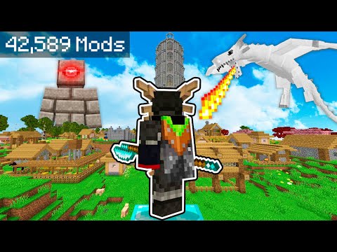 I put ALL the MODS that EXIST to MINECRAFT!✌️- PART 2