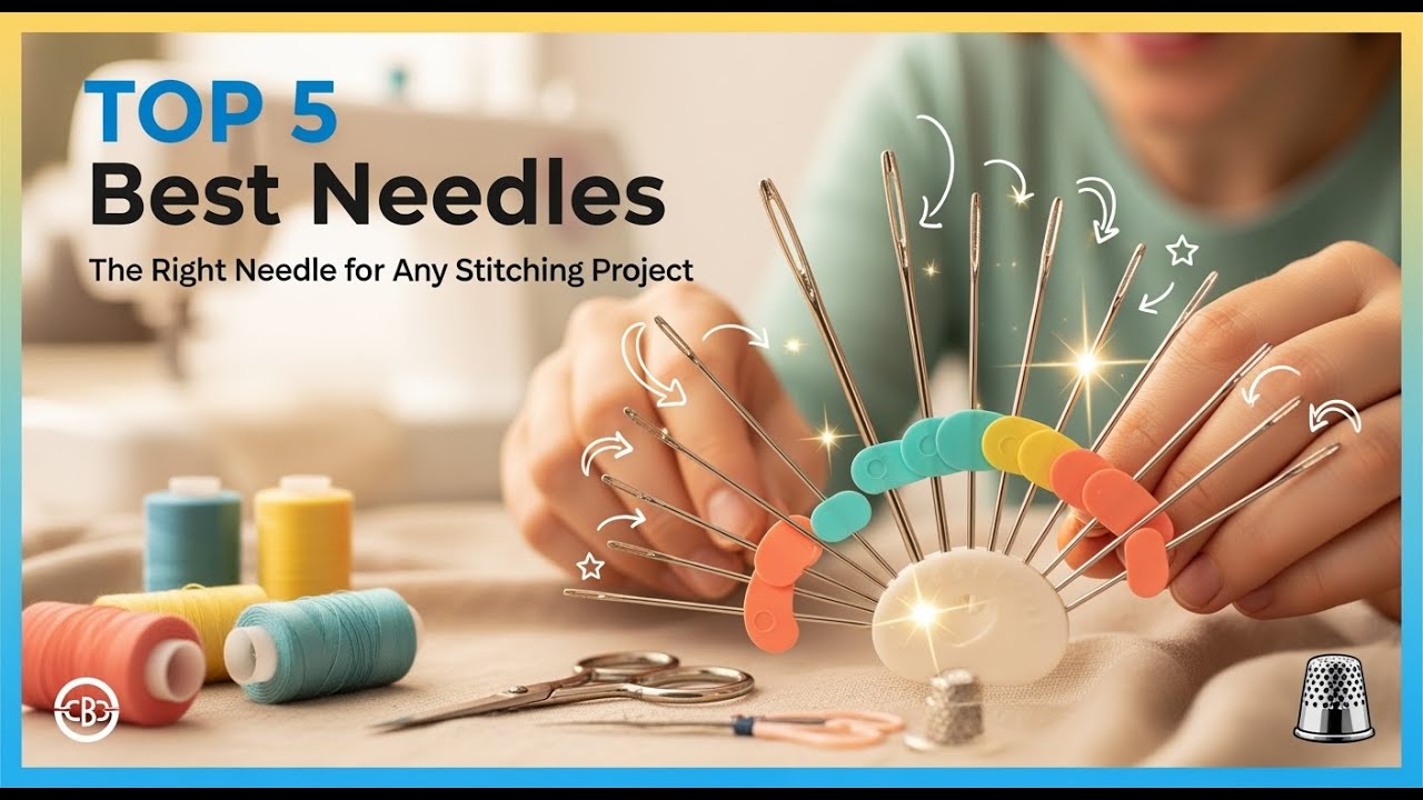 TOP 5 Best Hand Sewing Needles 2026 | The Right Needle for Any Stitching Project