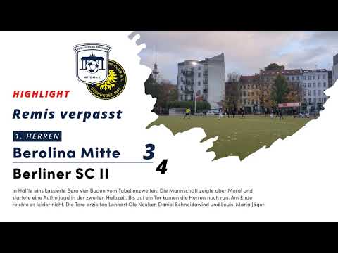 1. Herren vs. Berliner SC II - 2023-11-05