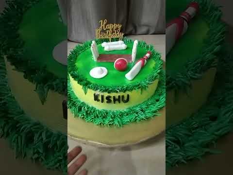 cricket  theme cake