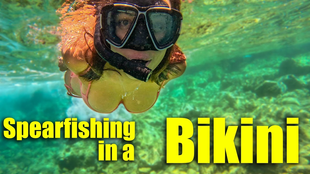 Gee Tries Spearfishing