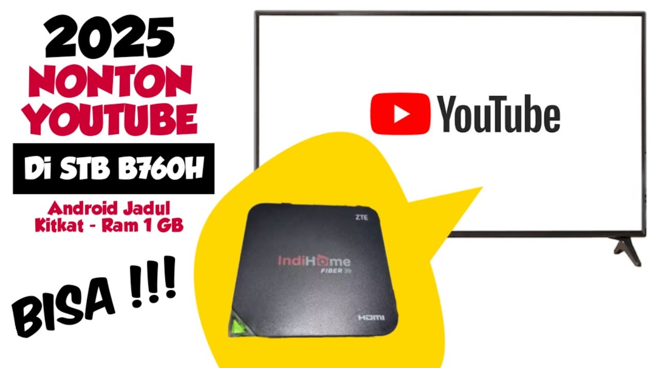Nonton Youtube di STB Jadul