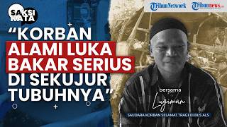 Selamat dari Kecelakaan Maut Bus ALS, Pasutri Asal Pati Alami Luka Bakar Serius di Muratara