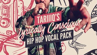 Video thumbnail for Expressive Hip-Hop Vocals - TARiiiQ's Lyrically Conscious Hip Hop Vocal Pack by Black Octopus Sound