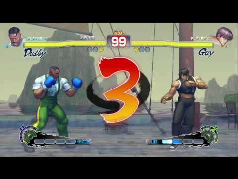 The Golden Gunman (Dudley) vs Zero (Guy) - Super SF4 Preview London