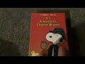 It S A Mystery Charlie Brown 1996 VHS Review