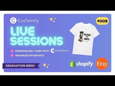 Customily Live Sessions 009 (ADVANCED) - Custom Cat Product + Advanced Option Sets