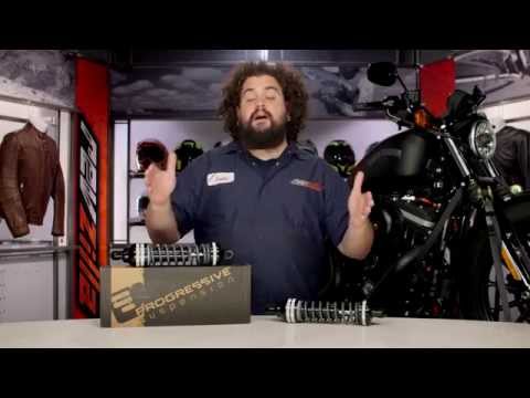 Progressive 944 Series Shocks for Harley Touring Review at RevZilla.com