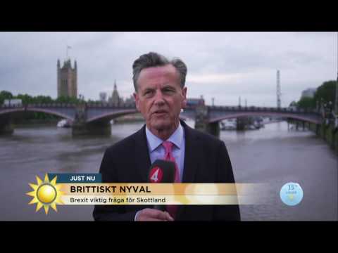 Britterna går till val - så påverkar terrordåden - Nyhetsmorgon (TV4)