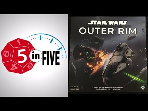 Star Wars: Outer Rim  |  5 in Five Review  |  Solo Mode