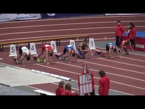 60mH, Final, Men, Balkan Indoor Championship U20, Sofia 2018